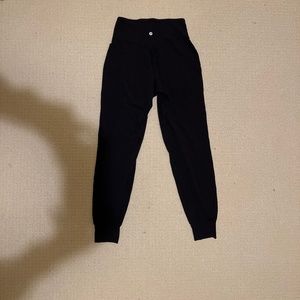 Lululemon align joggers black size 4